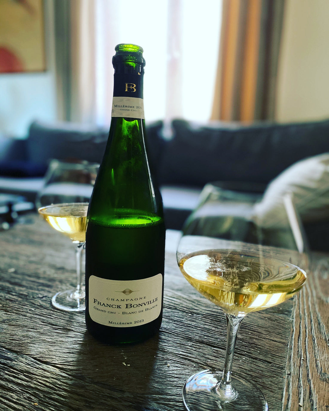 Champagne Franck Bonville Blanc de Blancs Millésime 2013 – recension