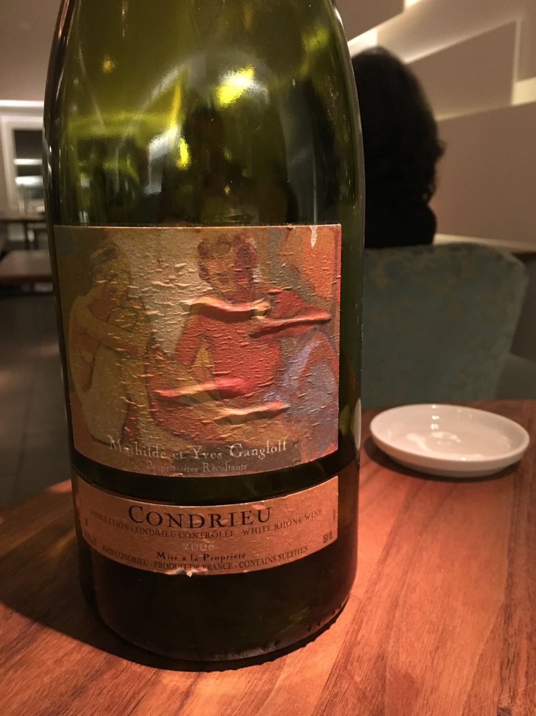 Mathilde et Yves Gangloff Condrieu 2006 – vinrecension